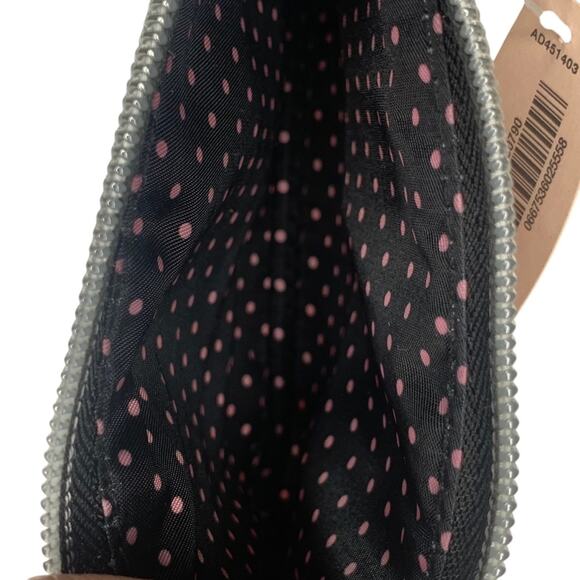 Victoria's Secret NWT Striped Coin Purse with Key Chain - Picture 6 of 10